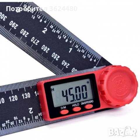 Цифров електронен ъгломер с дисплей, снимка 3 - Измервателни инструменти - 40159722