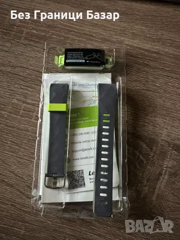 Нова Letsfit ID131Color HR Фитнес Гривна Пулсомер Крачкомер Сън Bluetooth