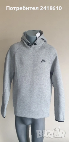 Nike Tech  Hoodie Mens Size M НОВО! ОРИГИНАЛ! Мъжки Суитшърт!, снимка 3 - Спортни дрехи, екипи - 53707906