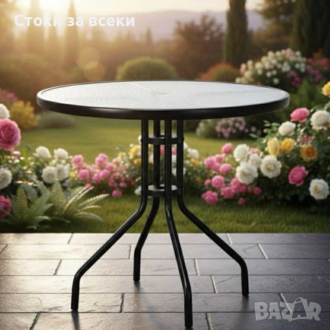 Комплект за релаксация на открито: 2 сгъваеми шезлонга с нулева гравитацияи масичка за кафе, снимка 5 - Маси - 53294508