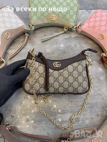 Gucci Дамска Чанта Гучи - Различни Цветове Код SB-33, снимка 5 - Чанти - 55722721