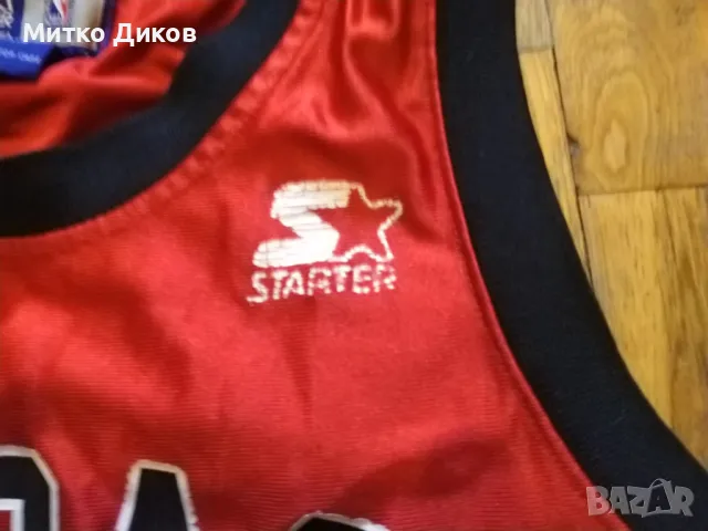 Чикаго Булс маркова баскетболна тениска Стартер размер М, снимка 5 - Баскетбол - 49351304