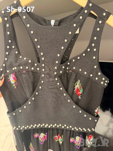 Ефектна рокля на цветя, снимка 6 - Рокли - 54199154