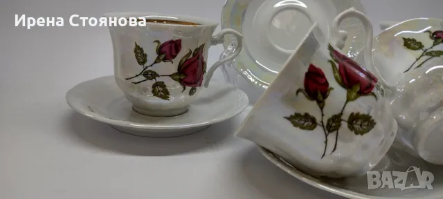 Walbrzych, Poland 1952-1992 г.
Двоен сет за кафе/чай, снимка 16 - Чаши - 48728203