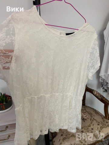 Дамска блуза в размер L-XL, снимка 6 - Туники - 44614406