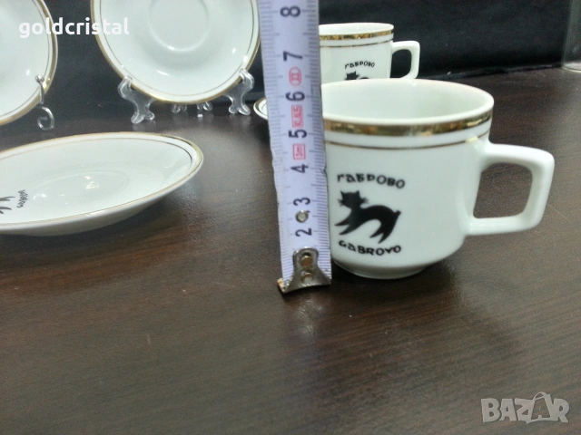 Стар български порцелан чаши за кафе , снимка 4 - Антикварни и старинни предмети - 27810347