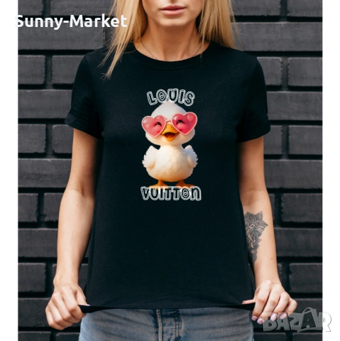 LOUIS VUITTON Дамски и детски тениски с къс ръкав , снимка 2 - Тениски - 54102355