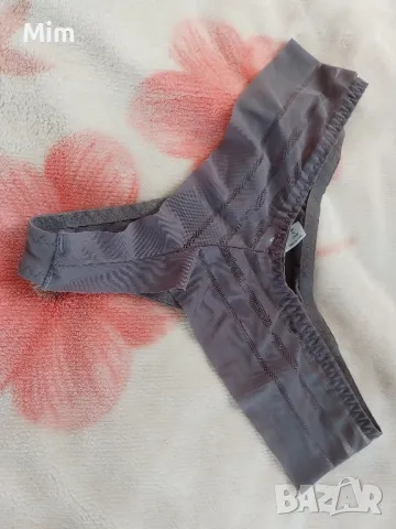 ХL Еластична полупрашка в сиво, снимка 6 - Бельо - 48362281