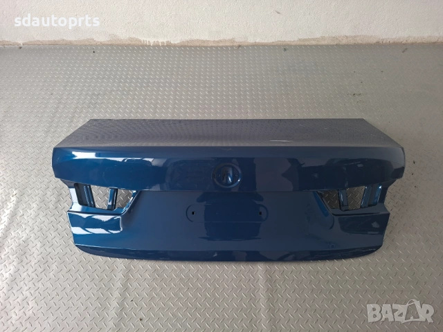 Като Нов Оригинален Заден Капак Багажник BMW G20 Син, БМВ Г20