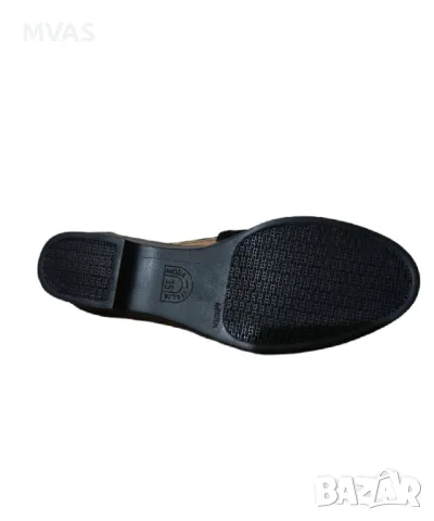 Нови черни дамски летни ежедневни обувки пантофки набук 35 36 37 размер, снимка 4 - Дамски ежедневни обувки - 49741732