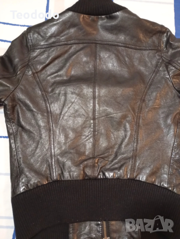 Дамско яке естествена кожа Gipsy , снимка 2 - Якета - 40485297