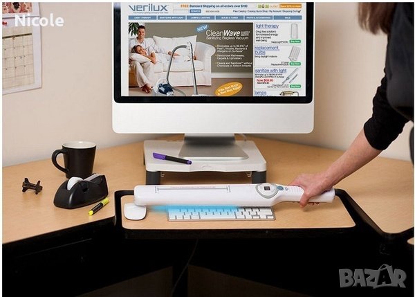 Почисти от вируси, бактерии, акари UV CleanLight Sanitizing WАND , снимка 2 - Други - 42915200