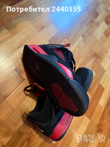 Маратонки Niki air Jordan red thunder , снимка 11 - Спортни обувки - 48463328