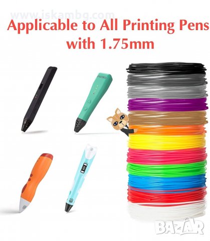 ЦВЕТЕН ПЪЛНИТЕЛ ЗА 3D ПИСАЛКА КОМПЛЕКТ ОТ 12 ИЛИ 18 ЦВЯТА - КОД 3231, снимка 3 - Рисуване и оцветяване - 33885639