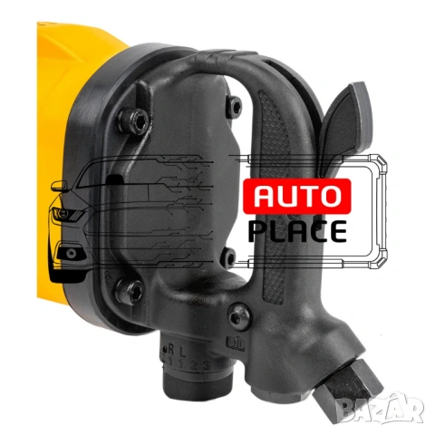 Пневматичен ударен гайковерт с дълъг шпиндел 1″ 4000 Nm JCB, снимка 5 - Други инструменти - 54049048