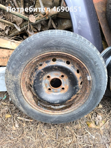 4броя железни джанти за Ситроен Саксо, Пежо 106 4х108 13цола