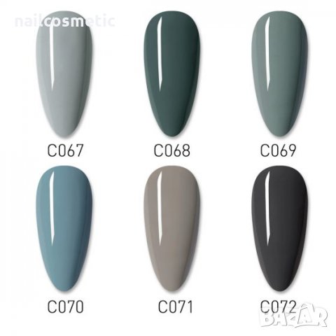 Canni Uv&Led гел лак серия Grеen Field - 16 мл, снимка 2 - Продукти за маникюр - 30678644