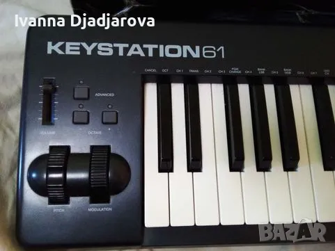 Keystation 61 midi keyboard , снимка 5 - Други - 47463609