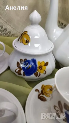 Seltmann Weidenen Bavaria комплект за късо кафе, снимка 4 - Чаши - 50015735