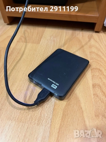 Външен диск WD 1TB, снимка 6 - Външни хард дискове - 54247278