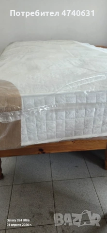 Нов матрак 100х200 в опаковката си, снимка 4 - Матраци - 54052302