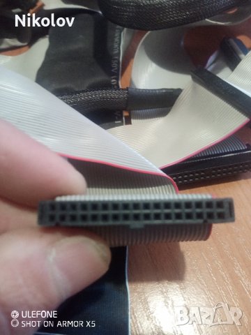 IDE кабели компютър HDD FDD DVD , снимка 2 - Кабели и адаптери - 44492366