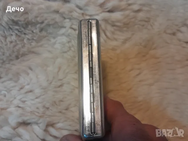 Стара табакера с лика на Елвис Пресли в добро запазено състояние , снимка 10 - Антикварни и старинни предмети - 48459042