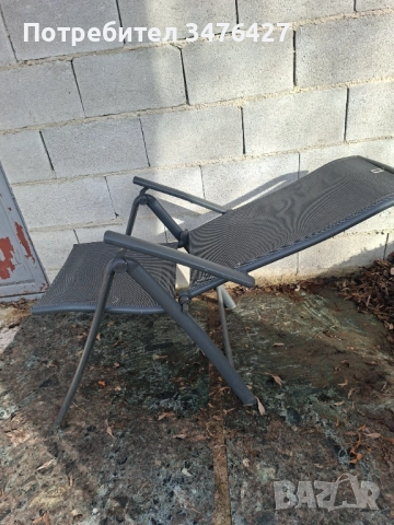 Сгъваеми шезлонг столове , снимка 4 - Столове - 52557893