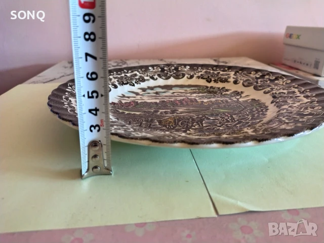 Английска Колекционерска Чиния Железен Камък, снимка 9 - Колекции - 51156649