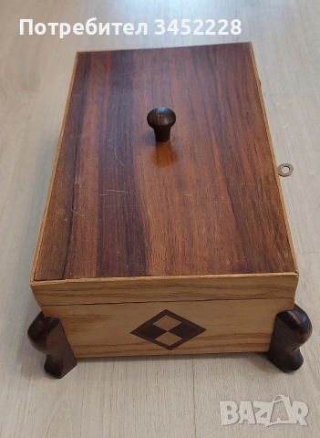 Кутия дървена с ключе за ценители , снимка 4 - Декорация за дома - 54000130