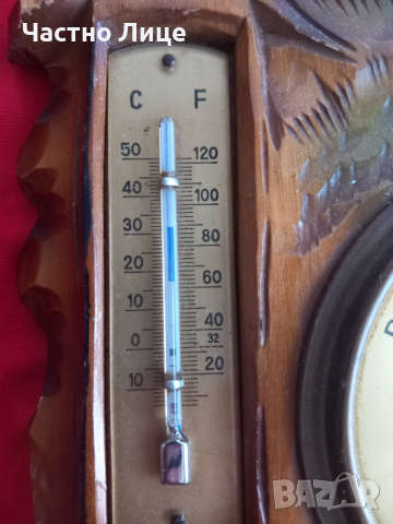 ШВАРЦВАЛД Стар Немски Барометър , снимка 4 - Антикварни и старинни предмети - 52845132