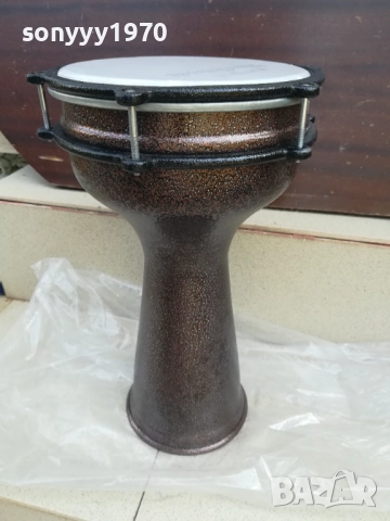 ГОЛЯМА ТАРАМБУКА С БОЛТОВЕ-КАФЯВА ПЕРЛА 2108251347LCHERY, снимка 6 - Ударни инструменти - 51441319