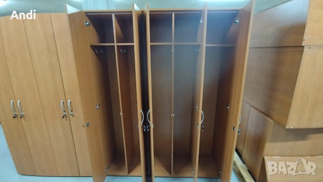 Гардероби за съблекалня с 3 - 4 врати 120/45/201см, гардероб за дрехи, снимка 16 - Гардероби - 52923123
