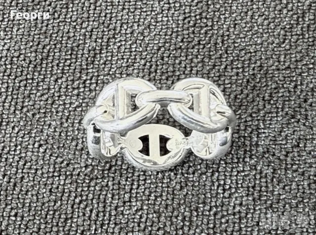 Hermes оригинален пръстен, снимка 3 - Пръстени - 50263868