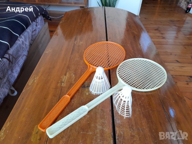 Стар детски федербал, снимка 2 - Други ценни предмети - 38629372