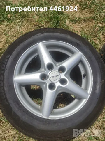 Джанти 15 5x112 с летни гуми  195/65/15, снимка 1