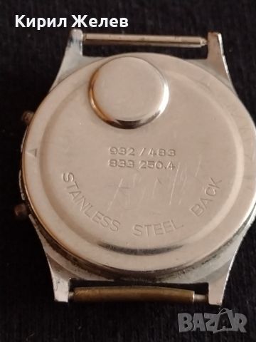 КОЛЕКЦИОНЕРСКИ ЧАСОВНИК Ruhla lc Quartz DDR уникат за колекционери - 26833, снимка 4 - Антикварни и старинни предмети - 36528323