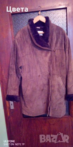 Дамско кожено палто, снимка 6 - Палта, манта - 30839203