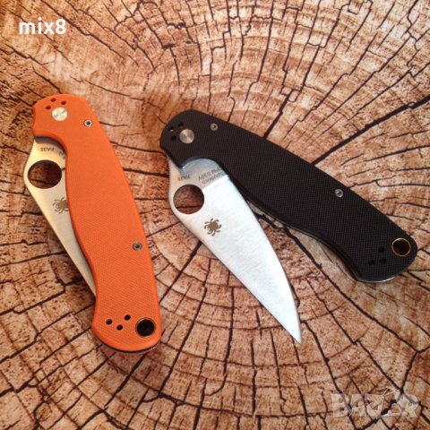 Сгъваем нож Spyderco, снимка 2 - Ножове - 34497367