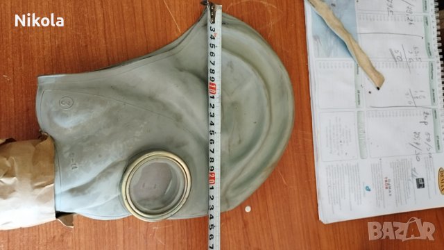 Противогаз маска без филтър №3, снимка 5 - Антикварни и старинни предмети - 42122082