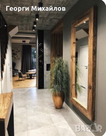 Огледало Рустик стил огледало за коридор,баня,стена ГИГАНТСКО ОГЛЕДАЛО, снимка 4 - Огледала - 32127926