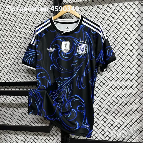 Футболна тениска на Argentina World Cup 2026 Away Jersey Fan Version - S размер