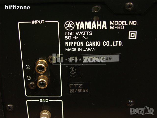  Стъпало Yamaha m-60 /1 , снимка 9 - Ресийвъри, усилватели, смесителни пултове - 42805798