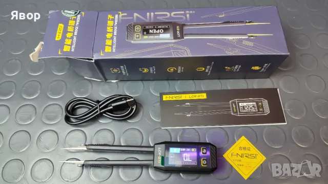 LCR метър FNIRSI , снимка 10 - Други инструменти - 49609644