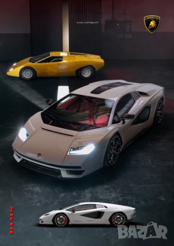 Книга брошура каталог автомобилна литература Lamborghini Countach LP 800-4 