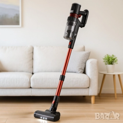 Безжична ръчна прахосмукачка тип „стик“ – V Group KB-703B, снимка 3 - Друга електроника - 51872214