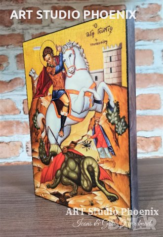 Икони на Свети Георги Победоносец, различни изображения iconi Sv Georgi, снимка 3 - Икони - 13559925