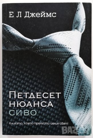 ❤️ Петдесет Нюанса Сиво - Е Л Джеймс ❤️