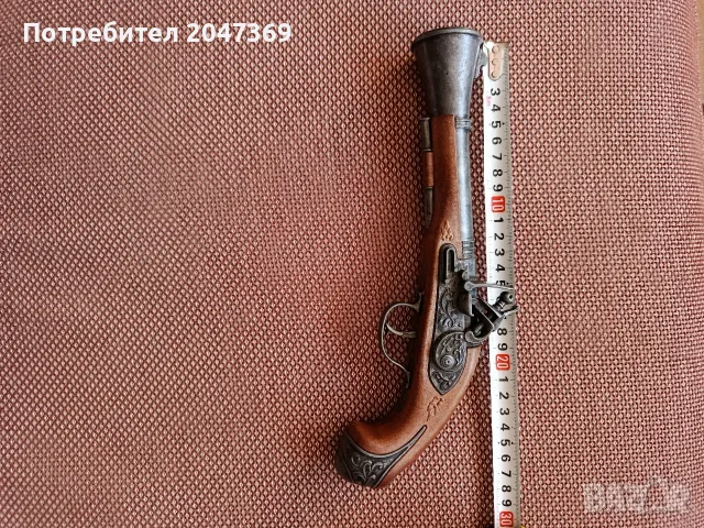 Реплика пистолет IDEAL-DBGM-NR“, снимка 2 - Антикварни и старинни предмети - 56090783