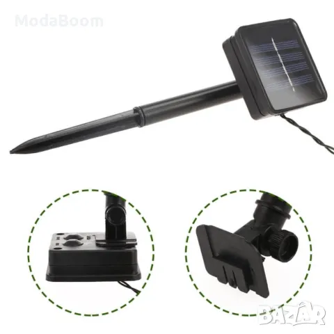 Светещи гирлянди със соларно захранвани  CutesyBee SD15, снимка 8 - Соларни лампи - 48201105